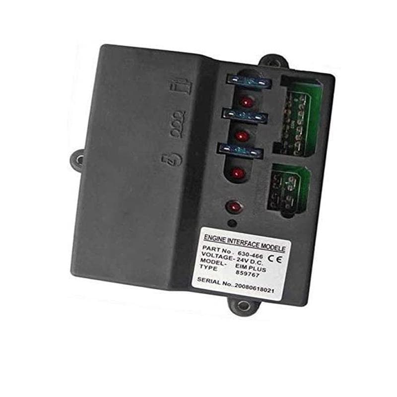 Engine interface 12 or 24 VDC